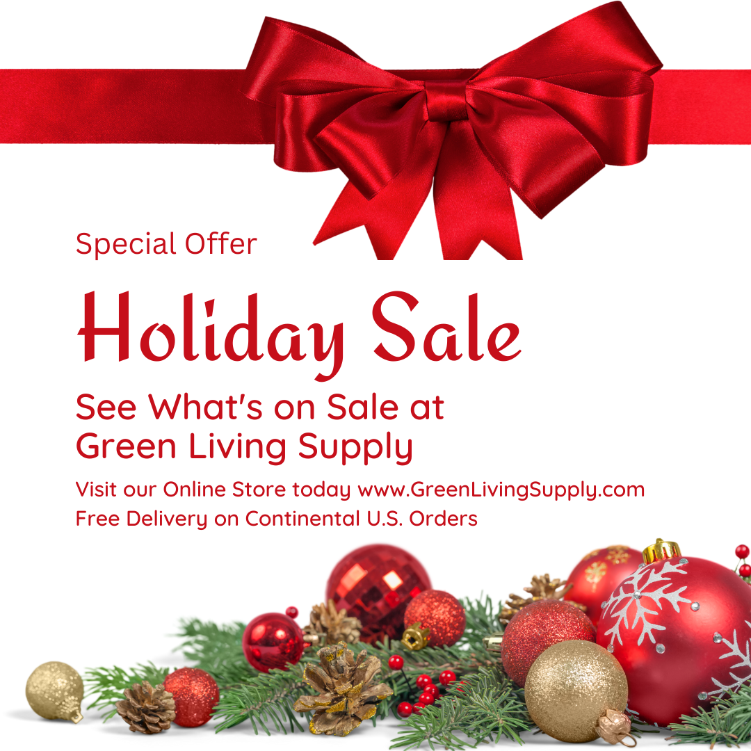 Green Living Supply Holiday Sale, sustainable, garden products