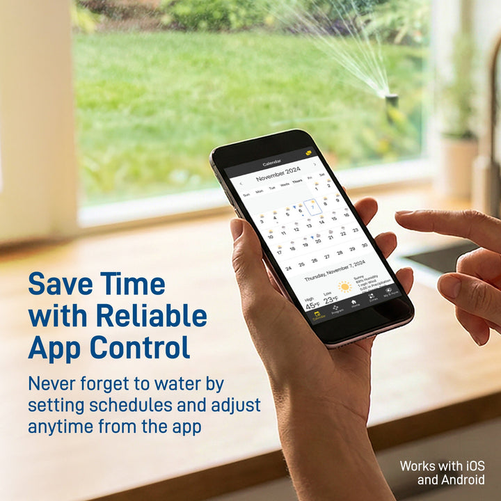B-hyve XD 4-Outlet Bluetooth Hose Faucet Sprinkler Timer | 24634