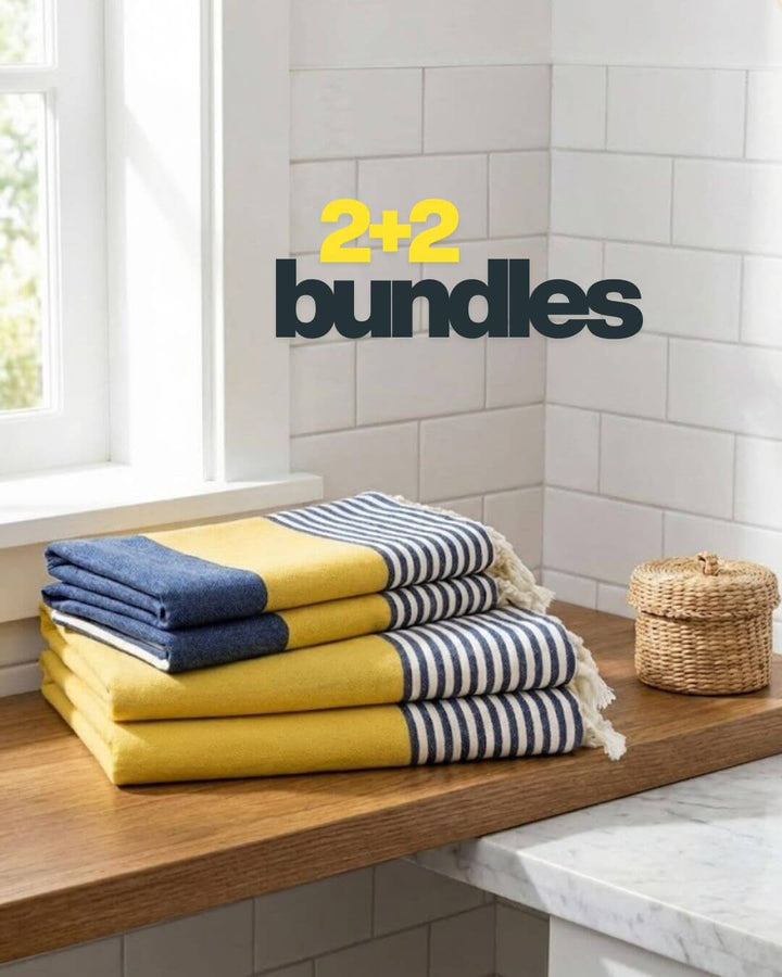 Multi Color Turkish Towel Bundle