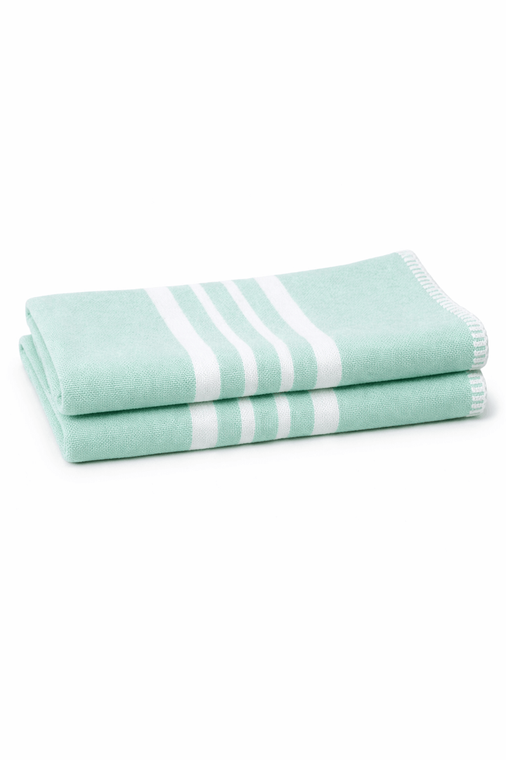 FARMHOUSE HAND TOWEL , WITHOUT FRINGES ( SET OF 2 )