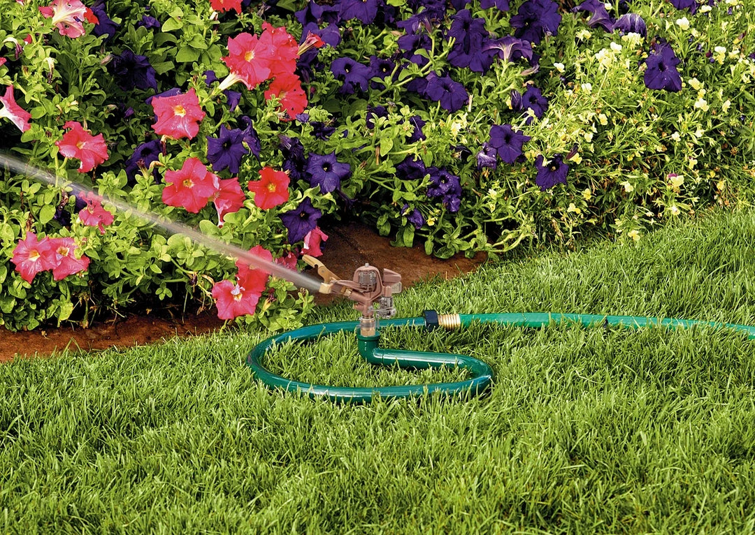 3/4-in. Brass Impact Sprinkler on Metal Ring Base 58643