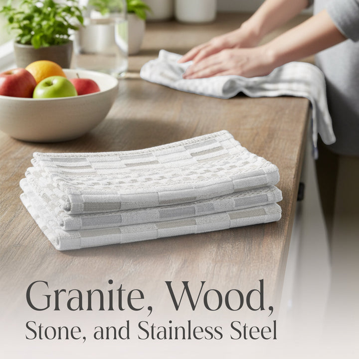 100% Organic Cotton Kitchen Towels