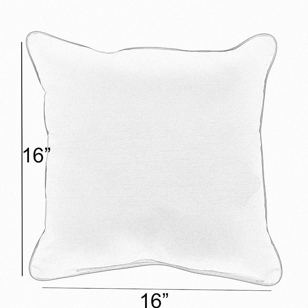 Sunbrella Square Corded Pillow (Set of 2) - Comes in 5 Sizes - 10 Great Colors