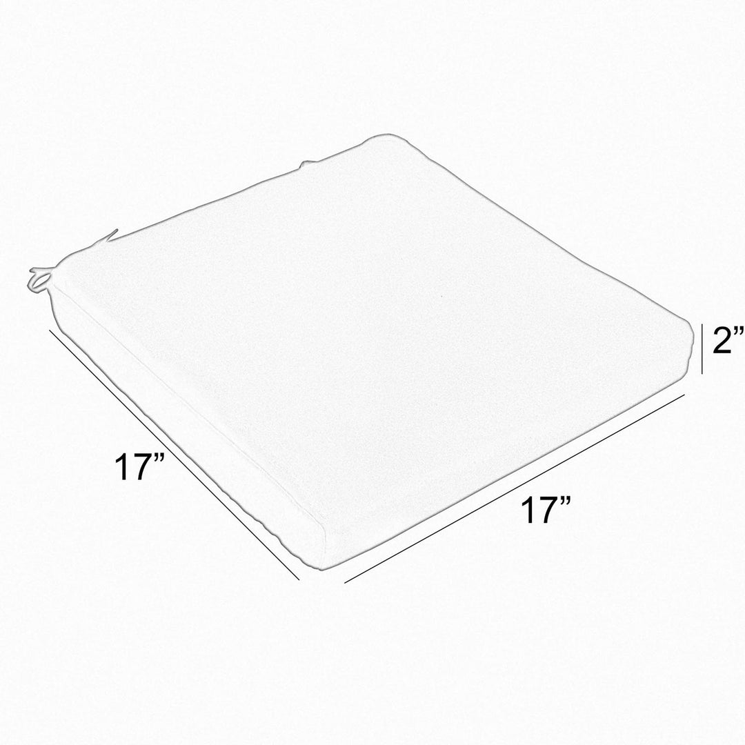 Sunbrella Cast Chair Pad (Set of 2) - COMES IN 2 SIZES-  Made in the U.S.A