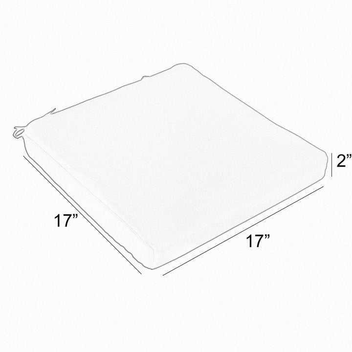 Sunbrella Cast Chair Pad (Set of 2) - COMES IN 2 SIZES-  Made in the U.S.A