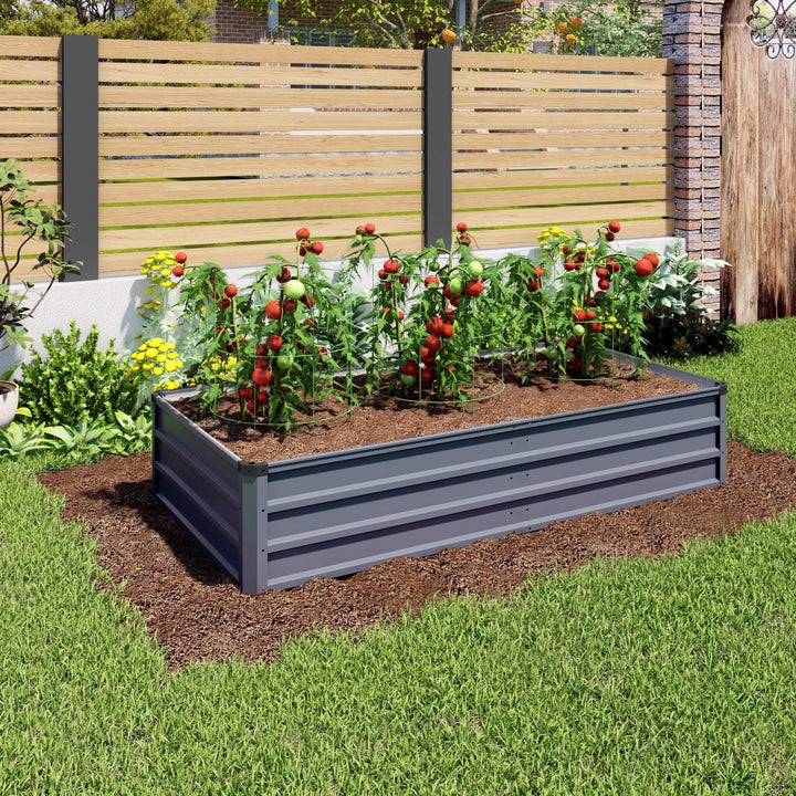 Large Raised Bed Garden For Outdoor Gardening Comes in 2 Different Heights