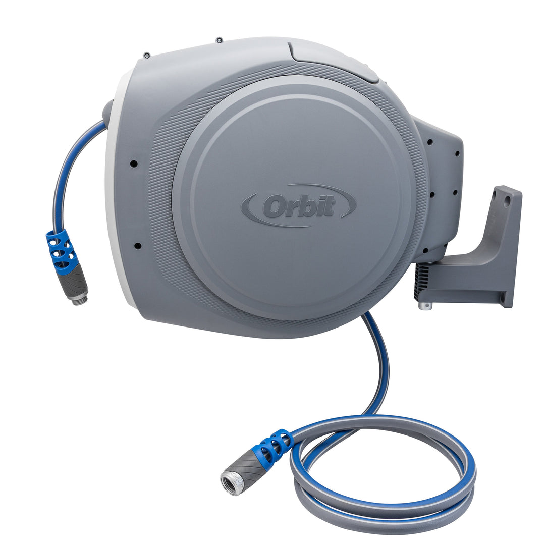 50ft x 5/8 Auto Retractable Hose Reel with Wall Mount 22564