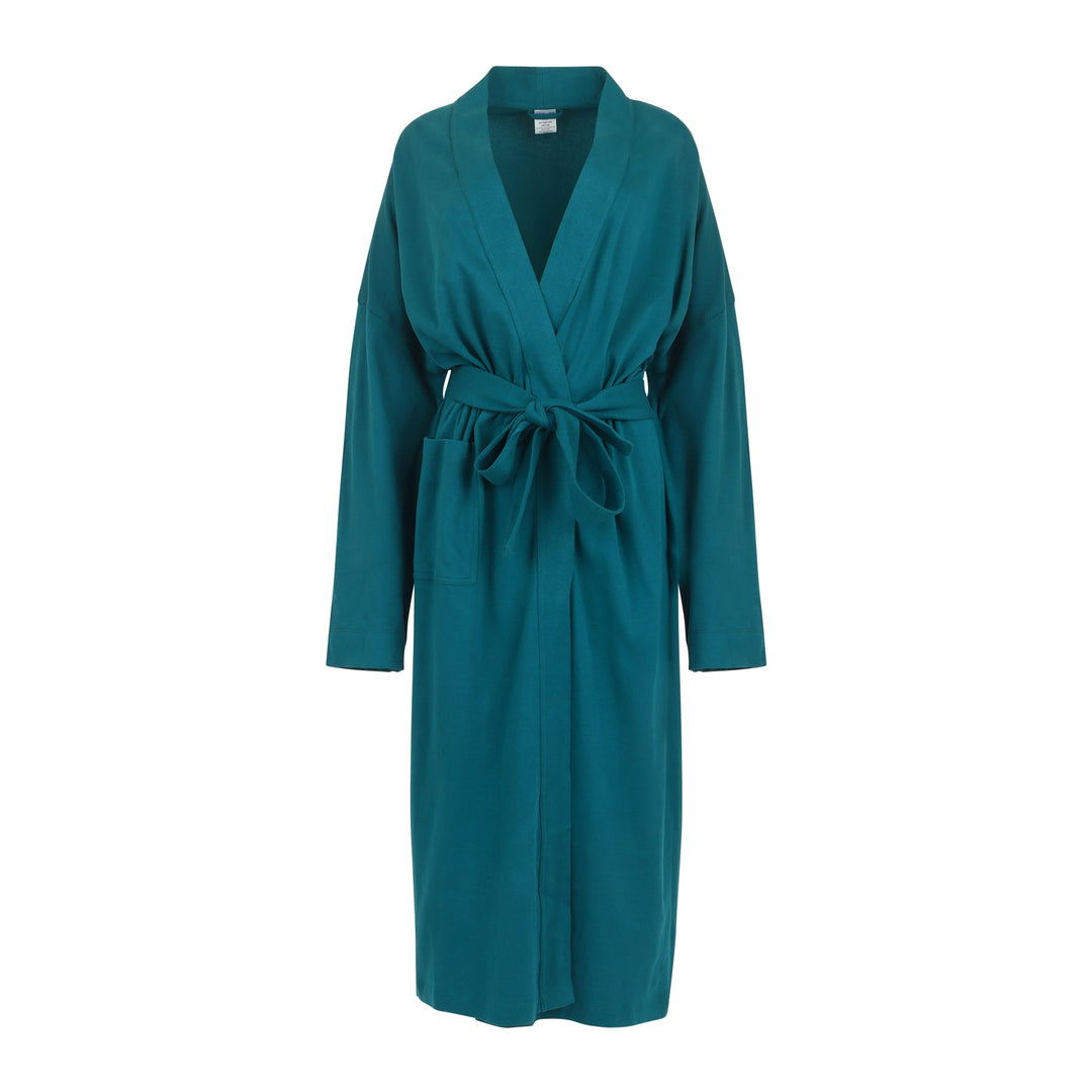 Organic Cotton Knitted Kimono Robe