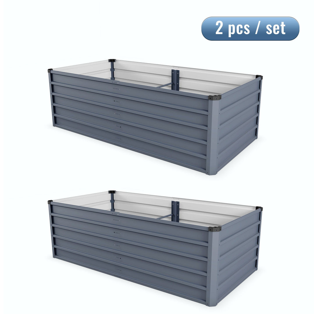 Large Raised Bed Garden For Outdoor Gardening Comes in 2 Different Heights