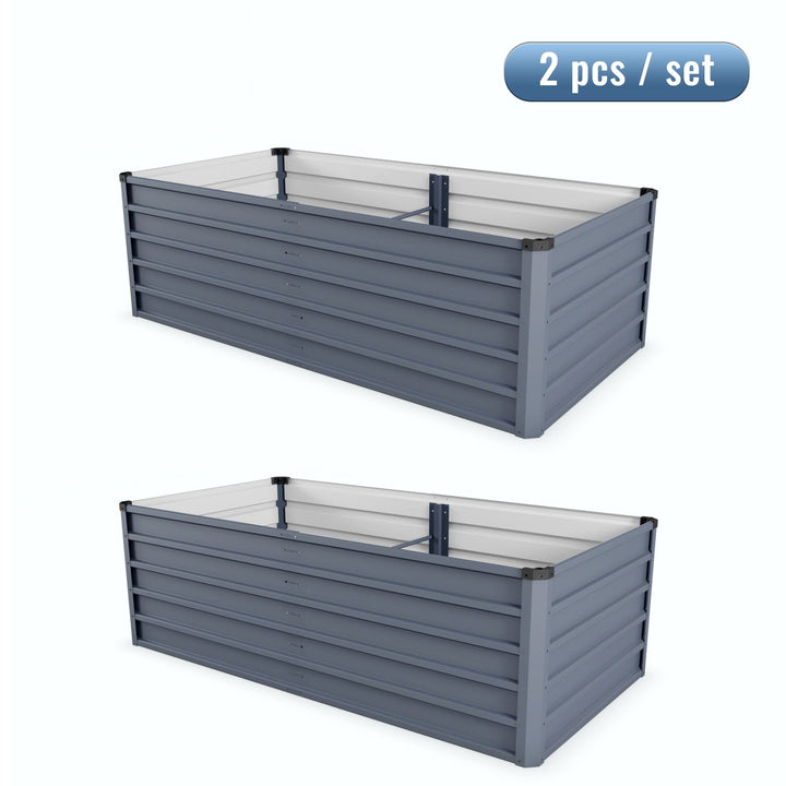 Large Raised Bed Garden For Outdoor Gardening Comes in 2 Different Heights