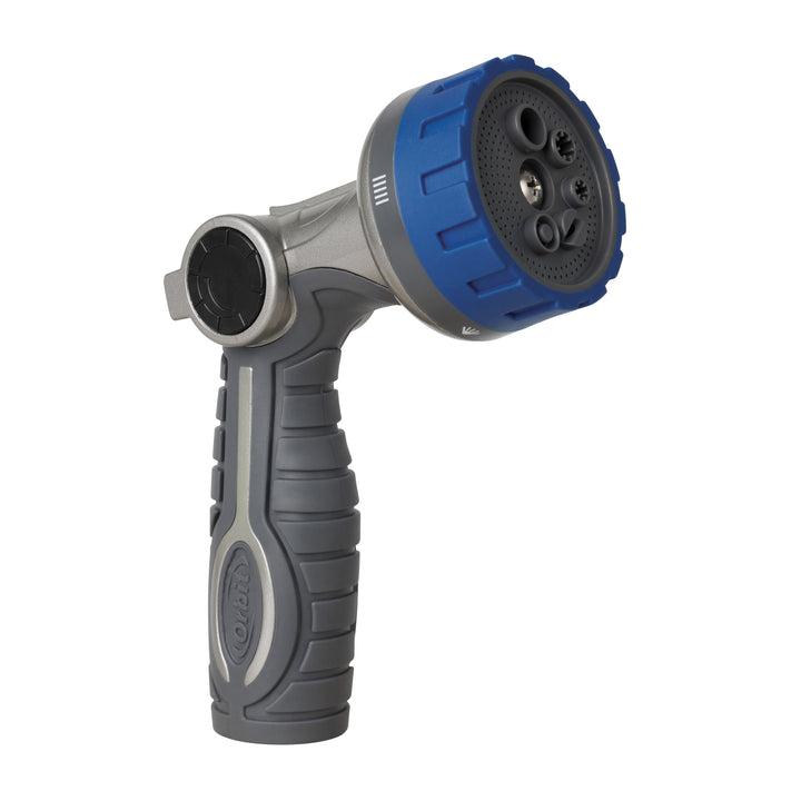 Heavy Duty 6-Pattern Zinc Thumb Control Nozzle 26480