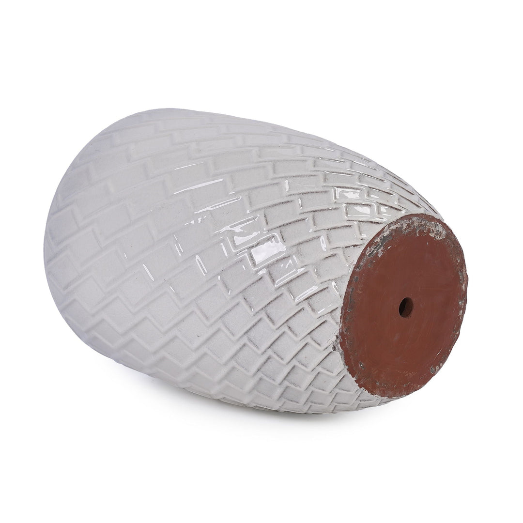 Ceramic Flowerpot, Planter For Patio, Garden, Windowsill