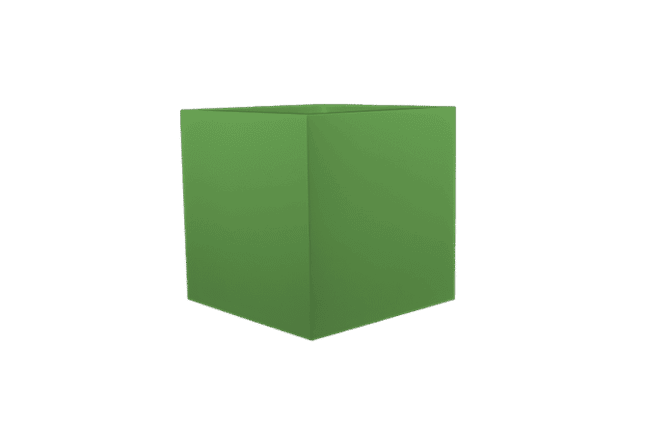Jay Scotts Montroy Cube Planter 16" L x 16" W x 16" H