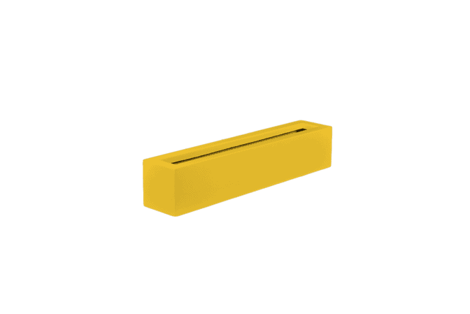 Jay Scotts Salon Rectangle Fiberglass Planter- 48" L x 8" W x 8" H
