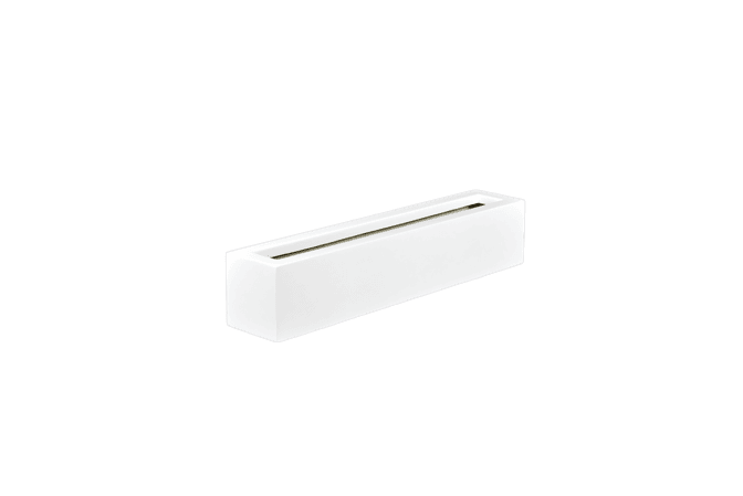 Jay Scotts Salon Rectangle Fiberglass Planter- 48" L x 8" W x 8" H