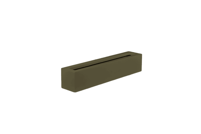 Salon Rectangle Fiberglass Planter- 36" L x 8" W x 8" H