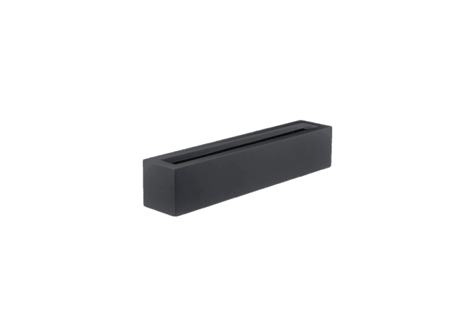 Jay Scotts Salon Rectangle Fiberglass Planter- 42" L x 8" W x 8" H