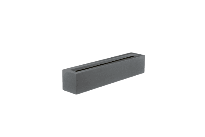 Jay Scotts Salon Rectangle Fiberglass Planter- 42" L x 8" W x 8" H