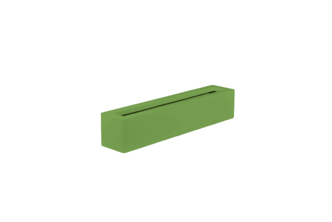 Salon Rectangle Fiberglass Planter- 36" L x 8" W x 8" H