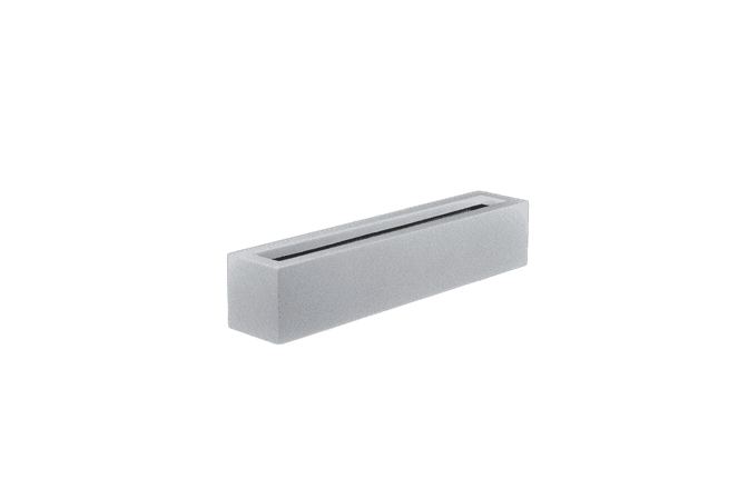 Jay Scotts Salon Rectangle Fiberglass Planter- 42" L x 8" W x 8" H