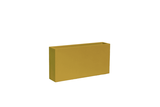 Jay Scotts Milano Long Rectangle Fiberglass Planter 36" L x 10" W x 24" H