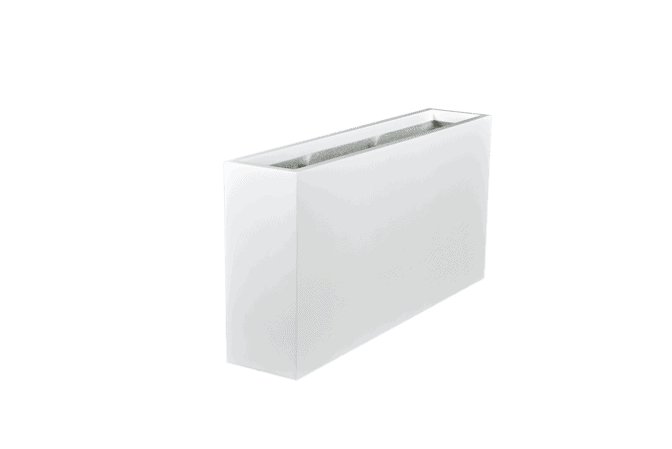 Jay Scotts Milano Long Rectangle Fiberglass Planter 36" L x 10" W x 24" H