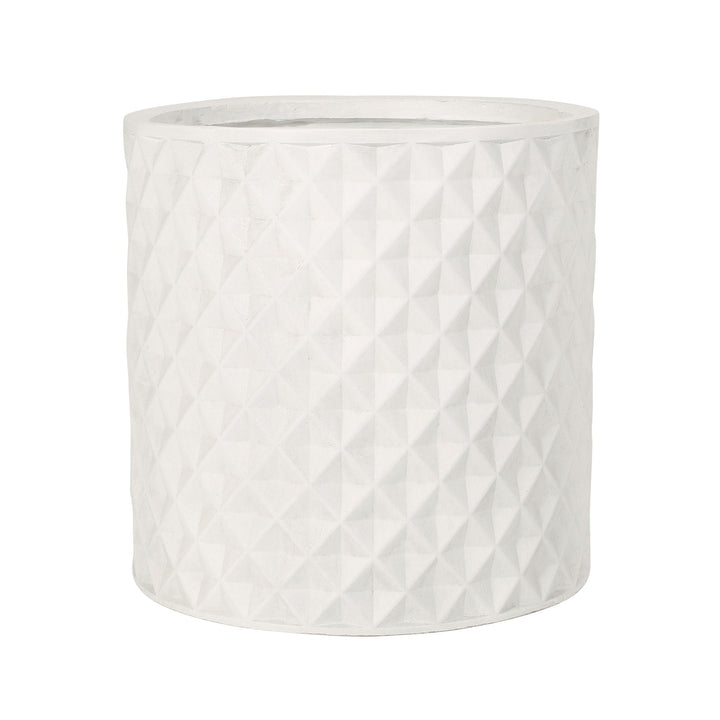 Antique White Ceramic Planter