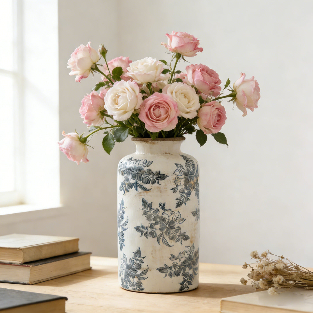Vintage Inspired Ceramic Vase