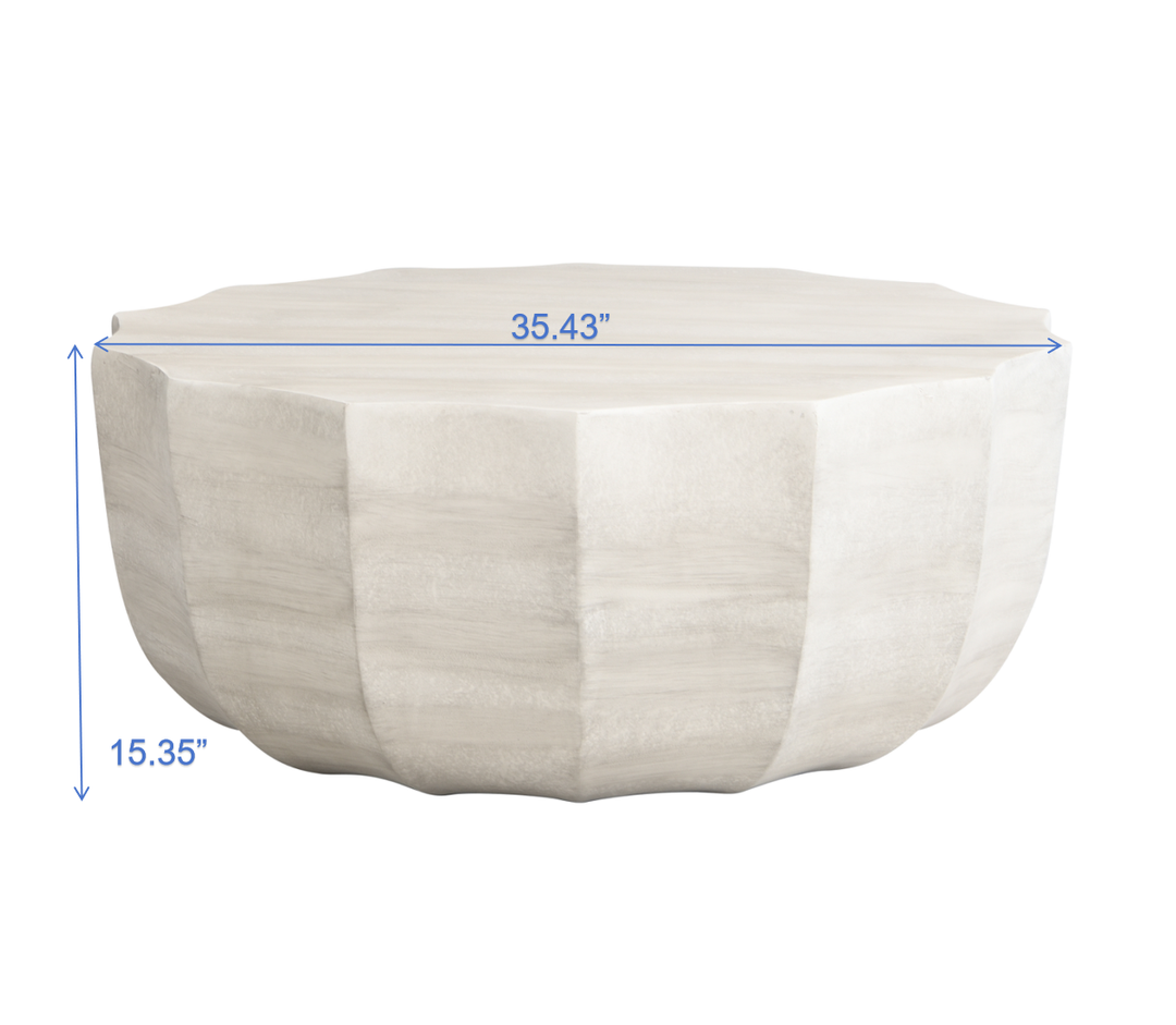 Modern Indoor and Outdoor Waterproof Coffee Table - 2 Great Colors!