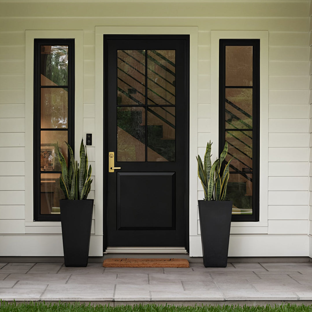 22" Tall Planter Set of 2, Outdoor &amp; Indoor