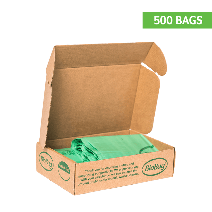BioBag Compostable 3 Gallon Bag Liners - 16.9in x 17.7in, SKU 03G1718