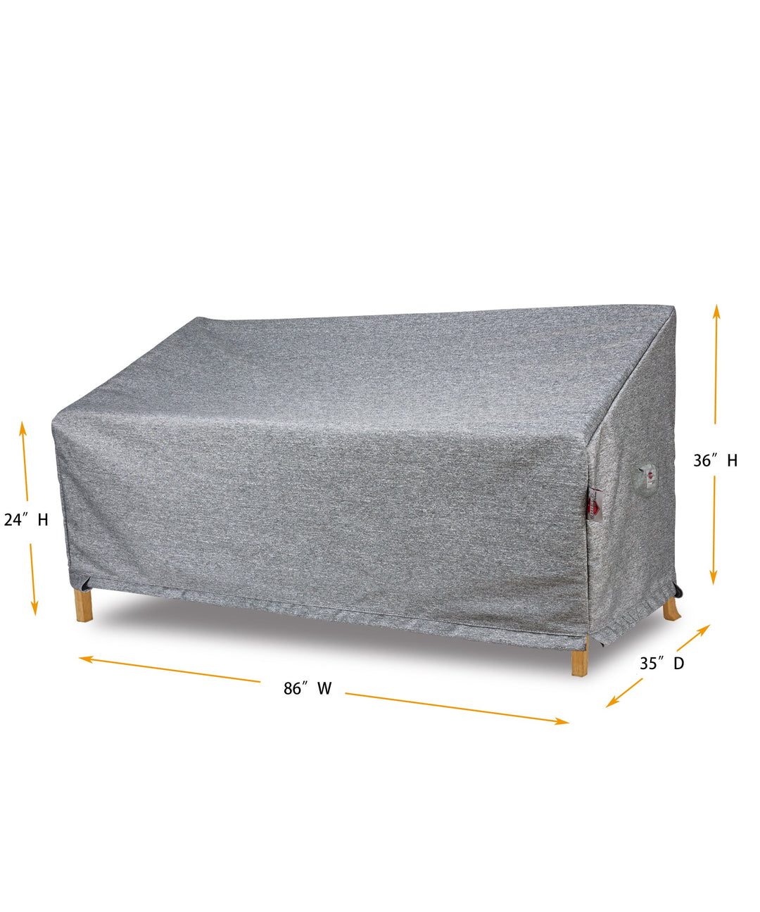 Shield Outdoor Sofa Cover Medium - 86"W x 35"D x 24&