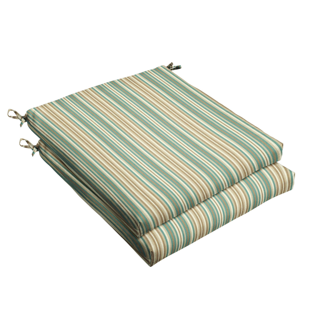 Sunbrella Mist Chair Cushion (Set of 2) - Comes in 2 Colors /2 Sizes - Made in the U.S.A