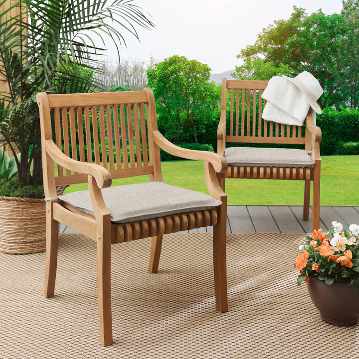 Sunbrella Canvas Corded Chair Pad - 12 Great Colors!- Made in the U.S.A