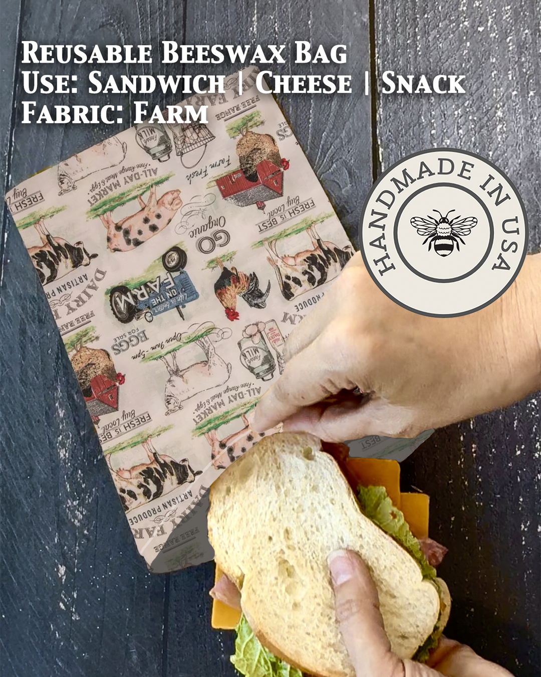 Snack | Beeswaxed Bag