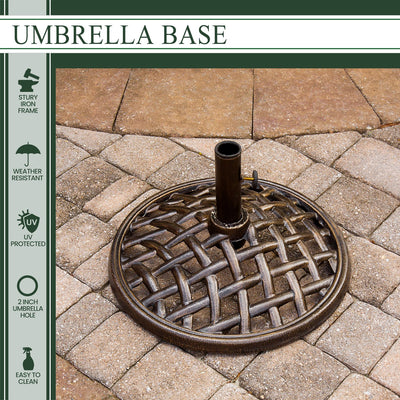 Hanover/UMBRELLABASE Umbrella Base for Traditions and Monaco Umbrella - Bronze
