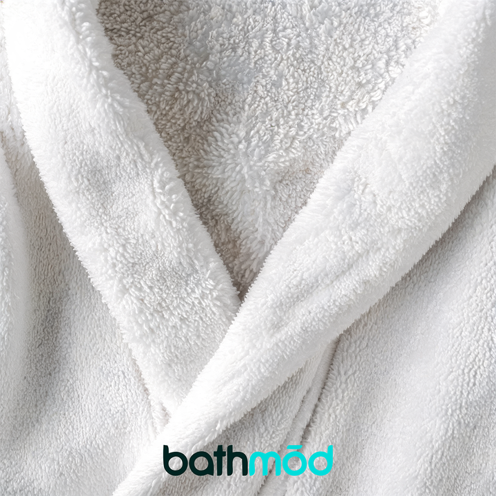 Luxury Organic Bathrobe &amp; Slipper Set