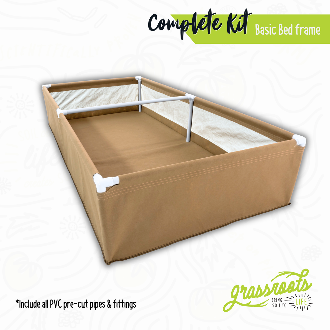 Complete Kit Living Soil Fabric Bed