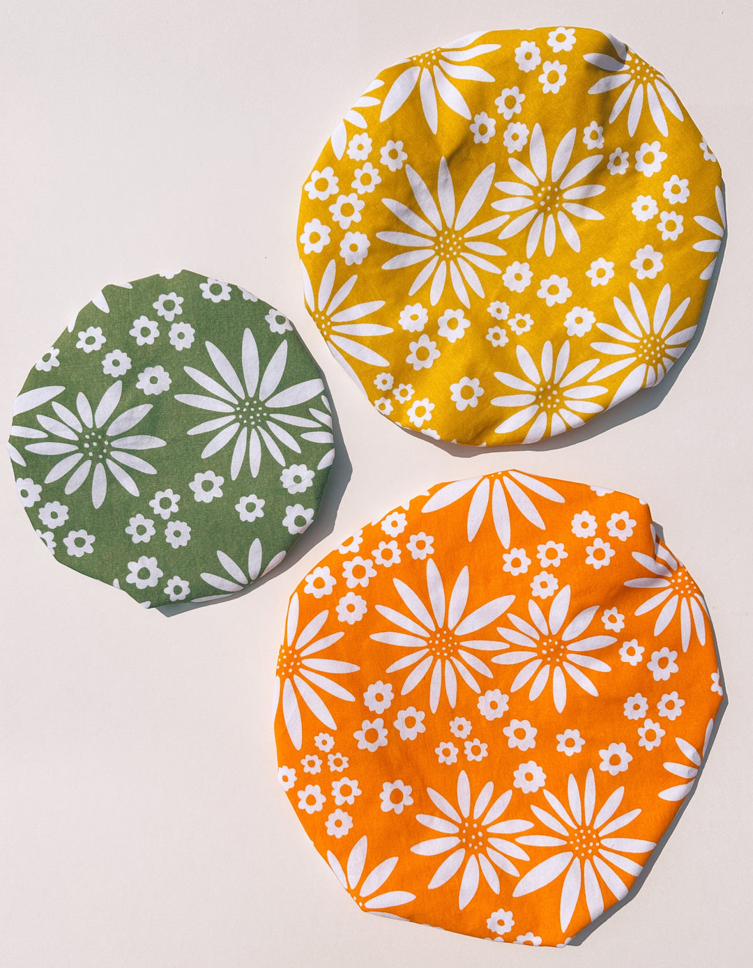 Fall Floral Reusable Bowl Cover Set