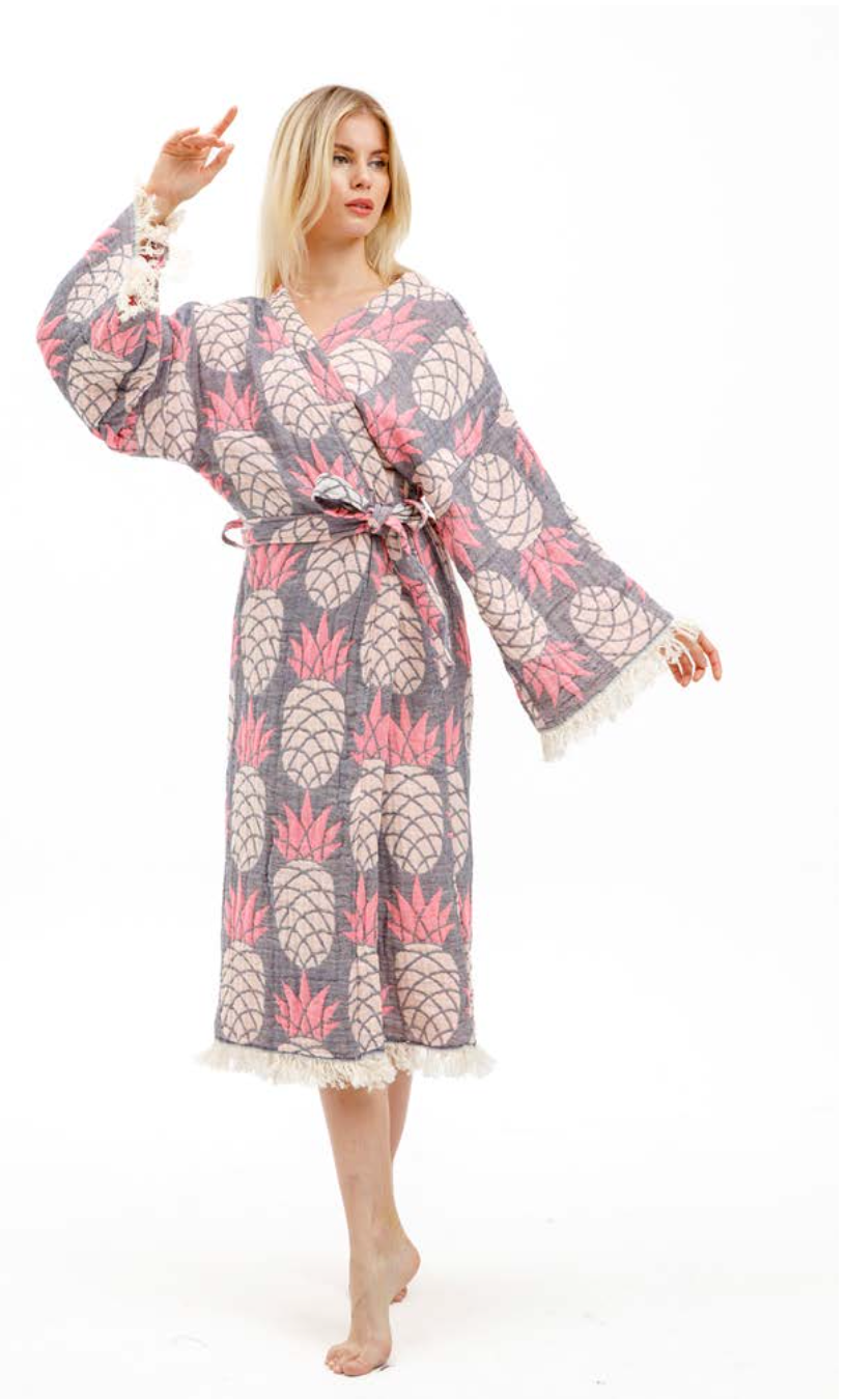 Pineapple Kimono