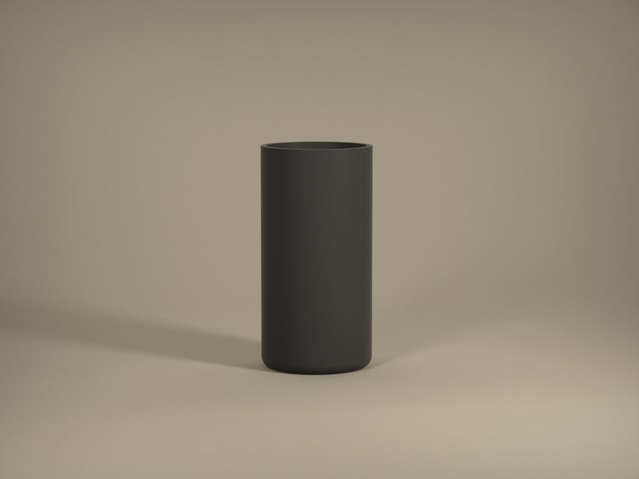 Tau Fiberglass Cylindro Collection 11.8" x 11.8" x 23.6"