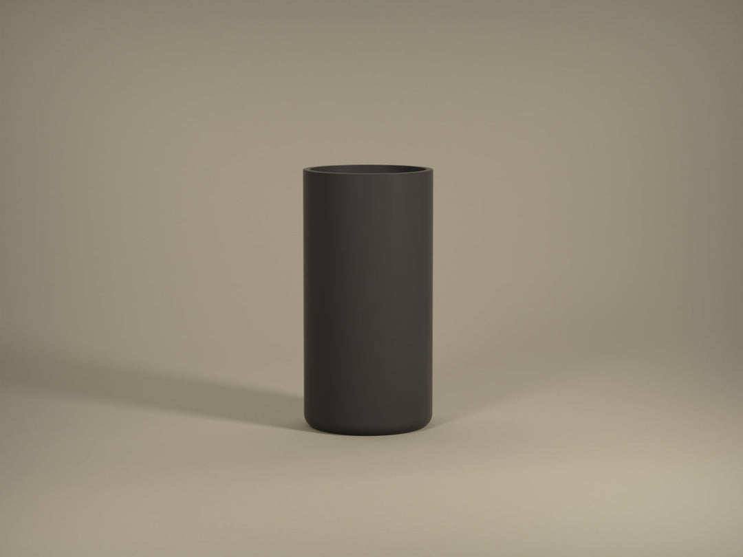 Tau Fiberglass Cylindro Collection 18.1" x 18.1" x 36.2"