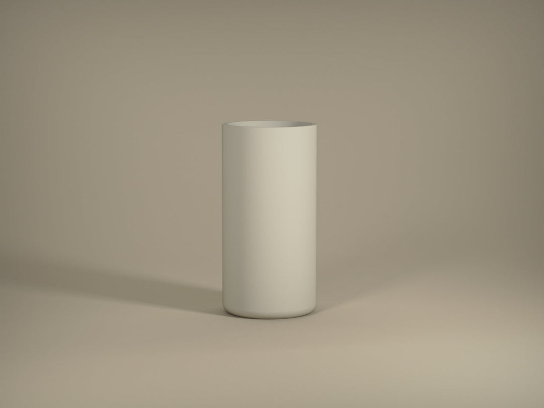 Tau Fiberglass Cylindro Collection 18.1" x 18.1" x 36.2"