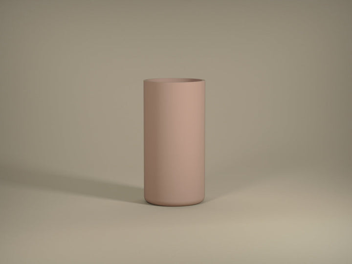 Tau Fiberglass Cylindro Collection 18.1" x 18.1" x 36.2"