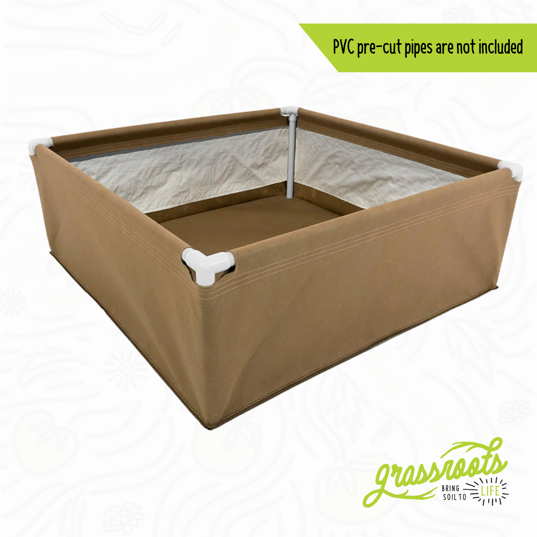 DIY Living Soil Fabric Bed