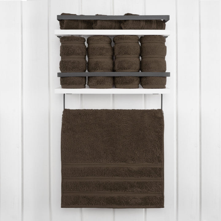 American Soft Linen 100%  Cotton Turkish Towels, 4 Pack Hand Towel Set, Super Soft, Absorbent, Quick Dry Premium Towels