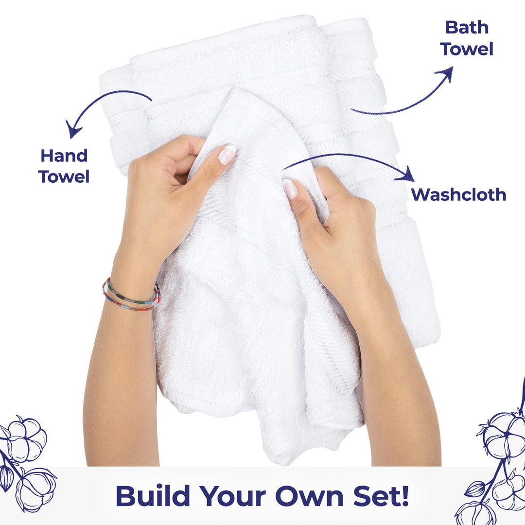 American Soft Linen Single Piece 100% Cotton Turkish Towels with 20 Different Colors, Create Your Set