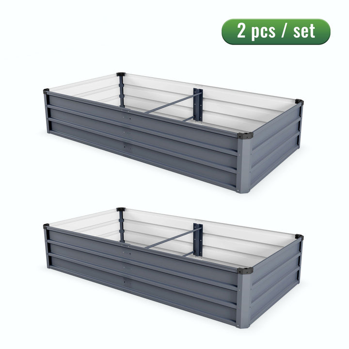 Large Raised Bed Garden For Outdoor Gardening Comes in 2 Different Heights
