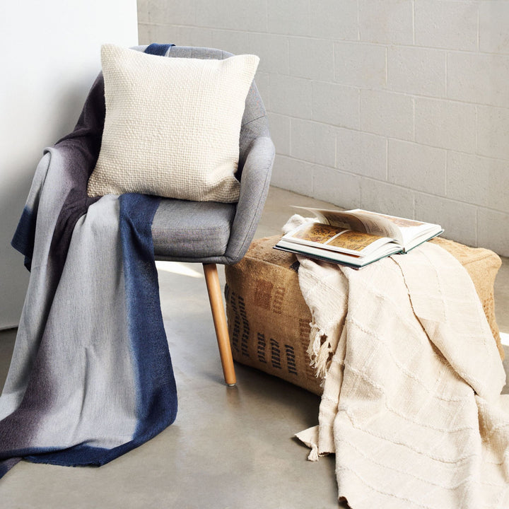 Handloom Handspun Merino Throw