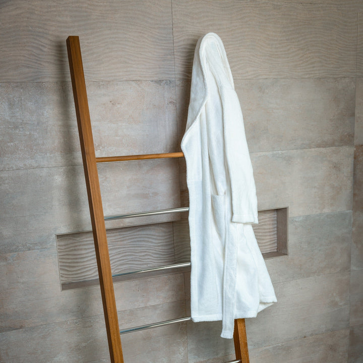 Luxury Organic Bathrobe &amp; Slipper Set
